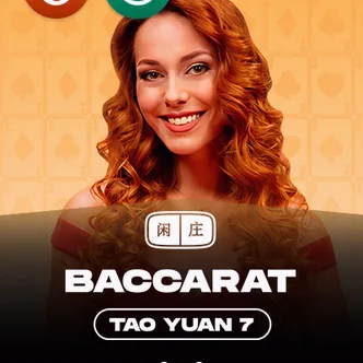 Table Tao Yuan Baccarat 7 Winfinity en direct chez Cashobet